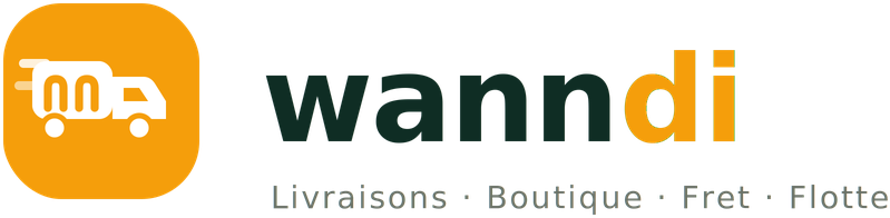 Wanndi — Livraisons · Boutique · Fret · Flotte